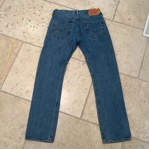 Levi button fly 501